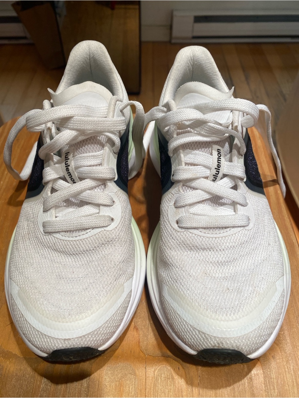 lululemon athletica White and Black Athletic Running Shoes - Picture 8 of 10